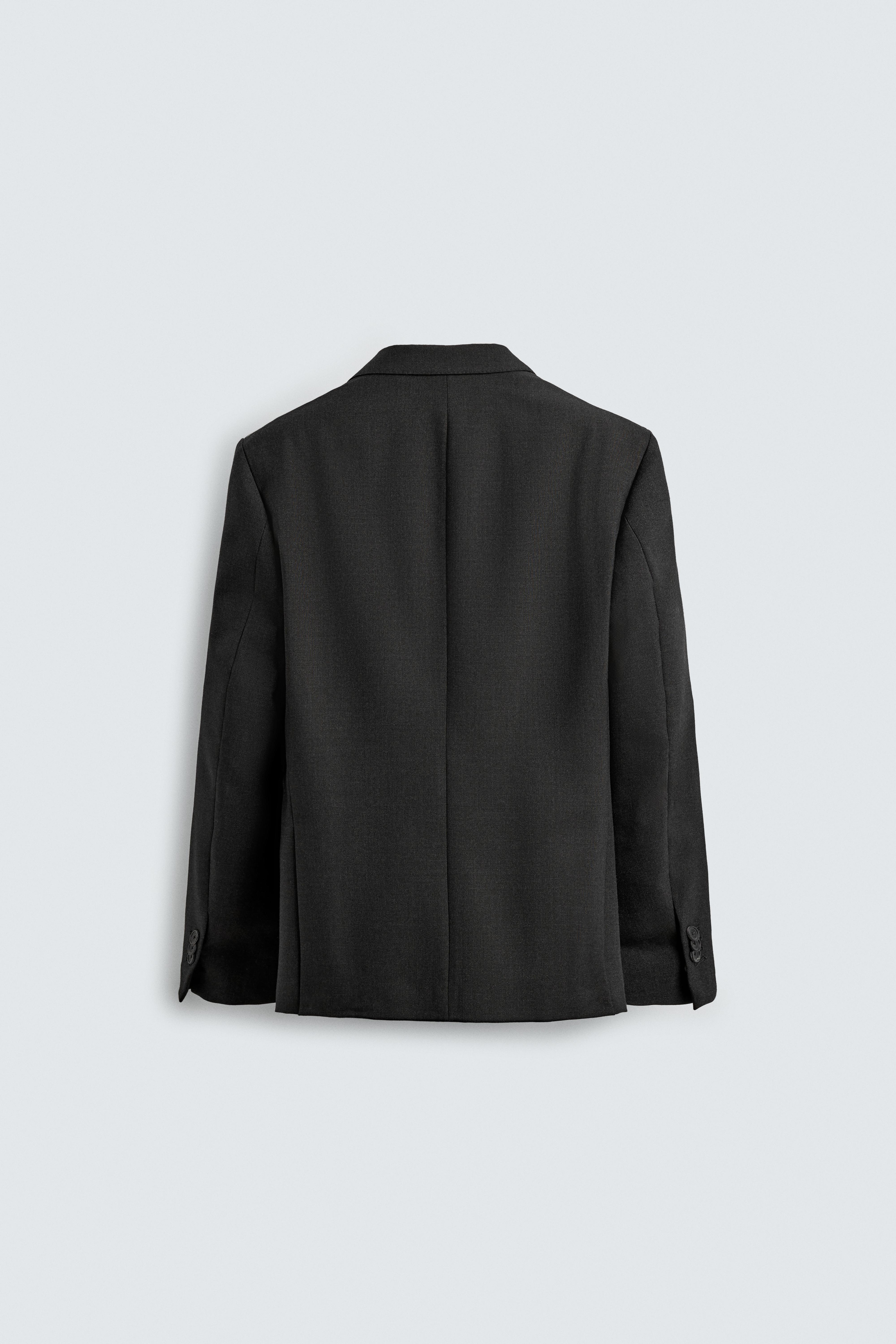 100% WOOL SUIT BLAZER